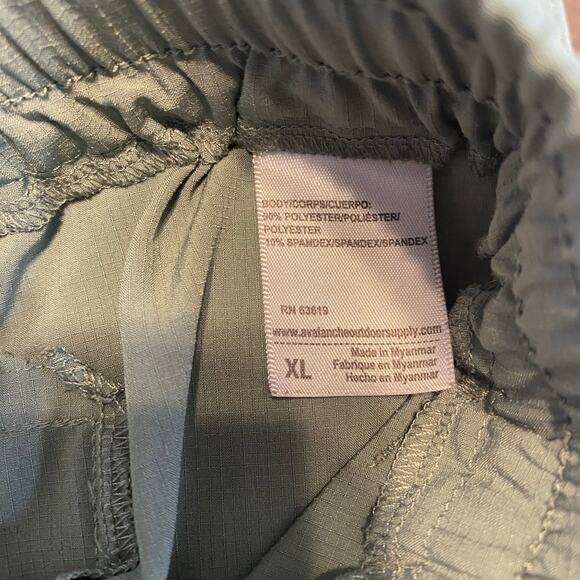 Avalanche Briger Ripstop Ankle Pant Active Outdoor Hiking Olive Green High Rise - Picture 6 of 6